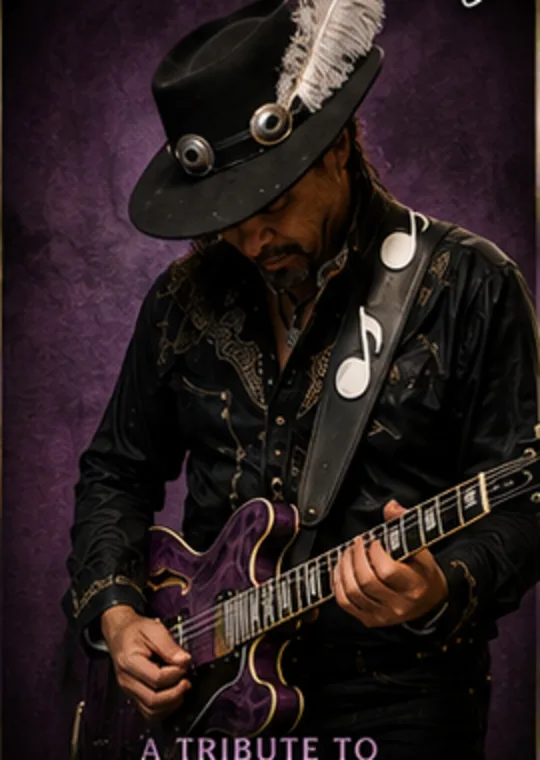 Shelton Sonnier styled for a Stevie Ray Vaughan tribute